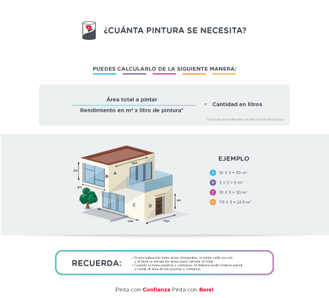 Calcula pintura
