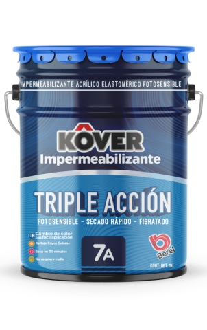cubeta kover triple accion pinturas berel