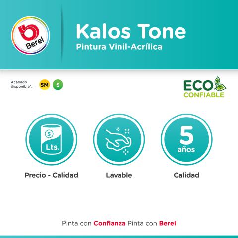 3 beneficios de kalos tone pinturas berel