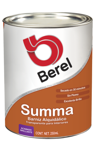 cuartito barniz summa brillante pinturas berel