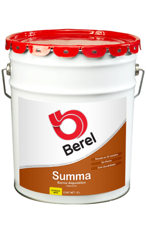 cubeta barniz summa mate pinturas berel