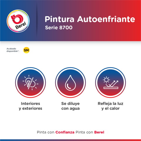 infografia beneficios pintura autoenfriante pinturas berel