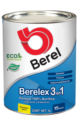 galon pintura berelex 3 en 1 pinturas berel