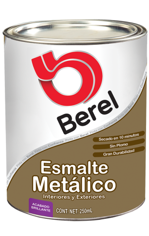 cuartito esmalte metalico pinturas berel