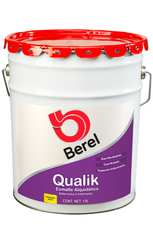 cubeta esmalte qualik mate pinturas berel