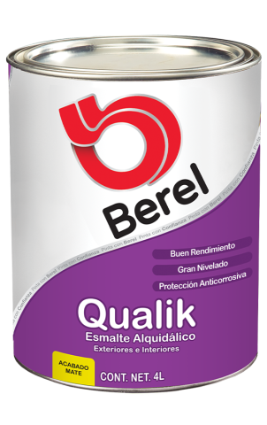 galon esmalte qualik mate pinturas berel