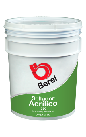 cubeta sellador acrilico 580 pinturas berel