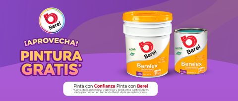 promo especial pintura berelex pinturas berel